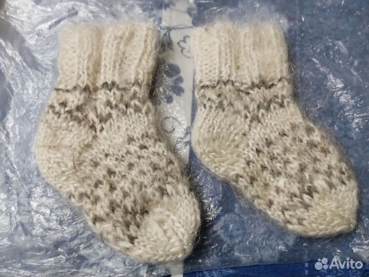 Носки пуховые