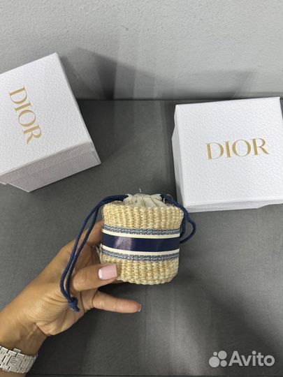 Dior сумочка оригинал плетенная