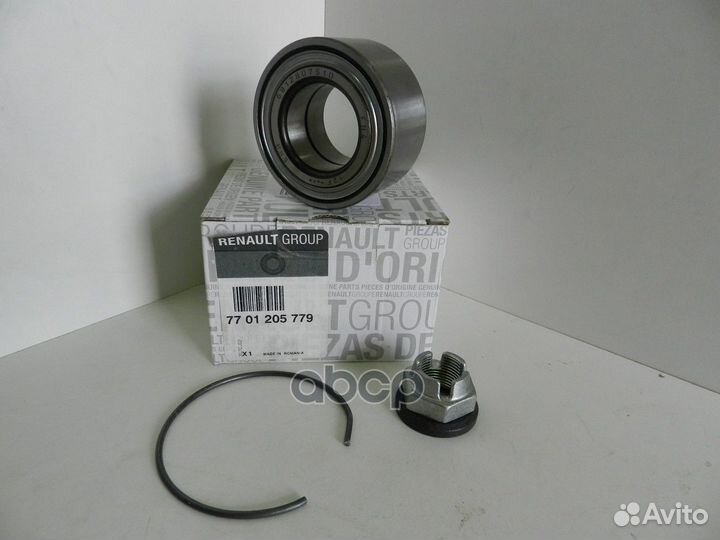 Ren7701205779 к-кт подшипника ступицы передней
