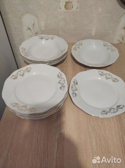 Фарфоровый сервиз Чехословакия