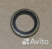 Уплотнение тройника д.10 (ф10,7х16х1,5) (металл+ре