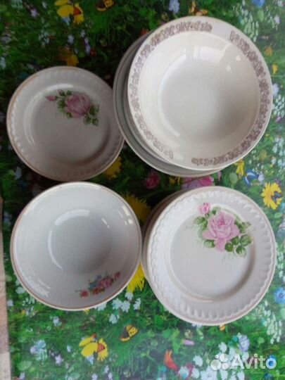 Тарелки для первых и вторых блюд