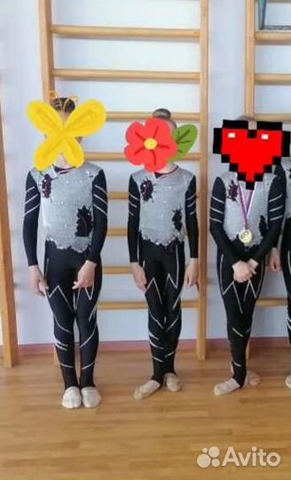 Гимнастический костюм для девочки