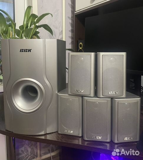 Колонки от домашнего кинотеатра BBK DK1410SI 5.1