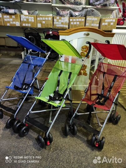 Прогулочная коляска трость новая