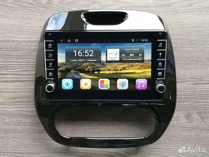 Магнитола Renault Kaptur + физические кнопки