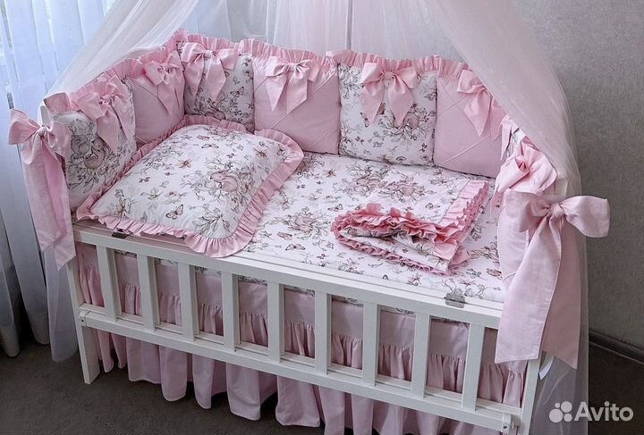 Бортики в кроватку