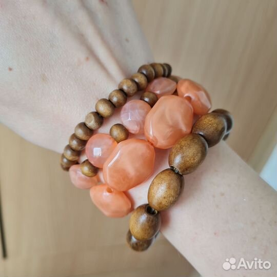 Браслеты, подвеска Кот