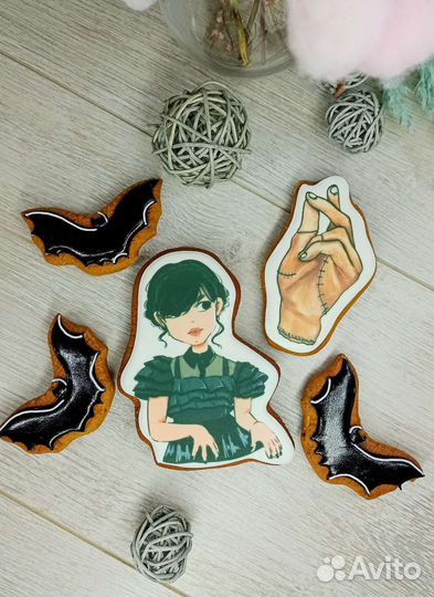 Имбирные пряники, пищевая печать