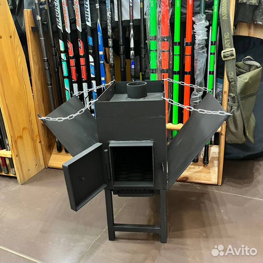 Печь для походной бани и в палатку