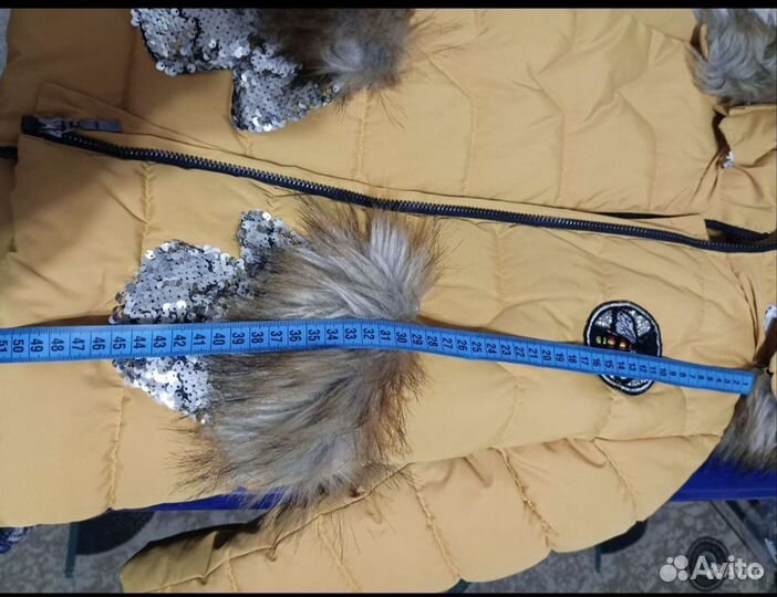 Зимний костюм для девочки