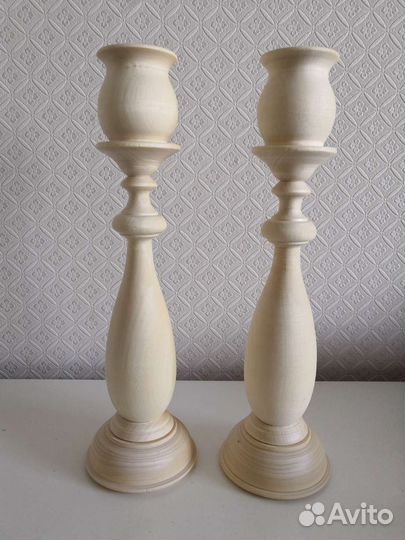 Подсвечник деревянный заготовка