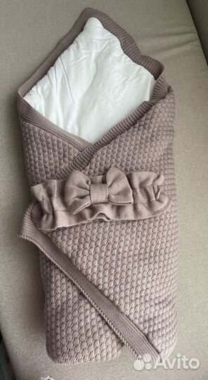 Конверт одеяло на выписку зима