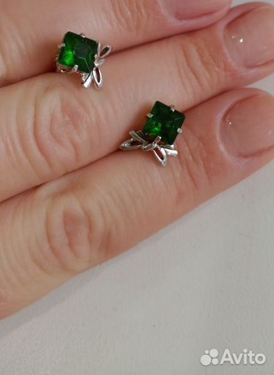 Серебряные серьги