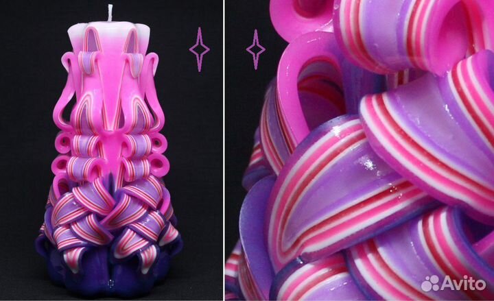 Свечи резные