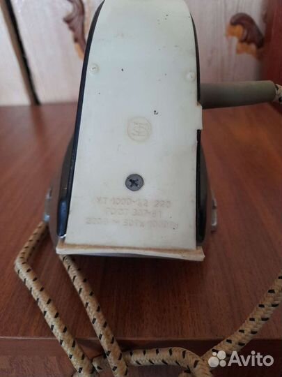 Утюг СССР с подставкой