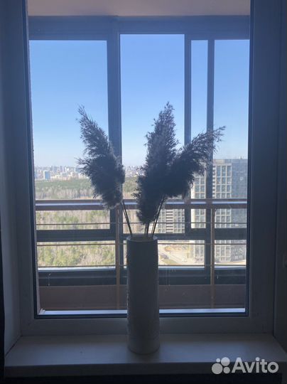 Ваза с сухоцветами