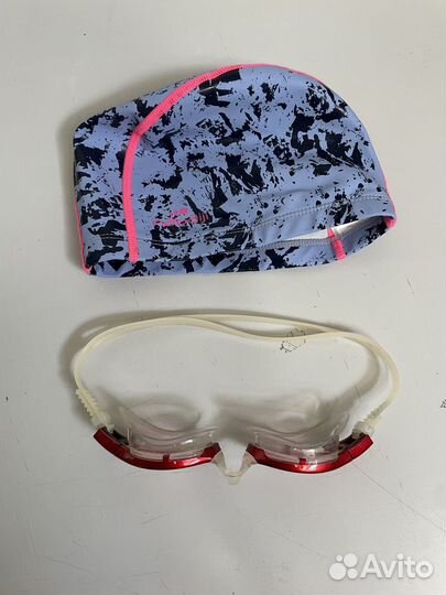 Плавательные очки шапочка для поавания