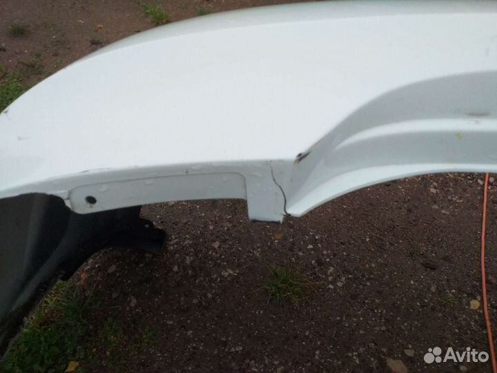 Бампер задний Hyundai Solaris седан б/у