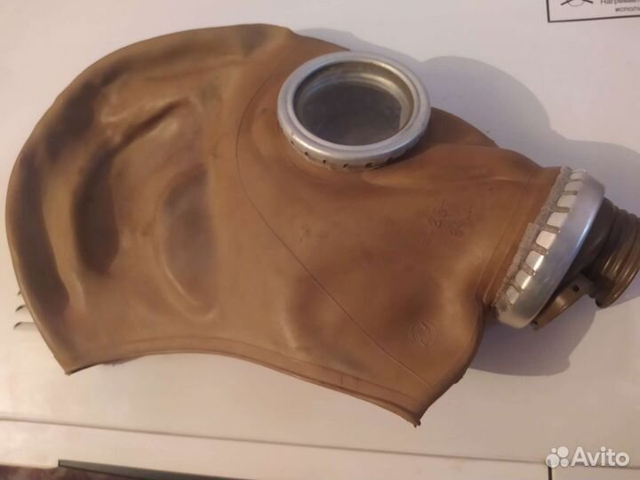 Маска противогаза гп5 коричневая)