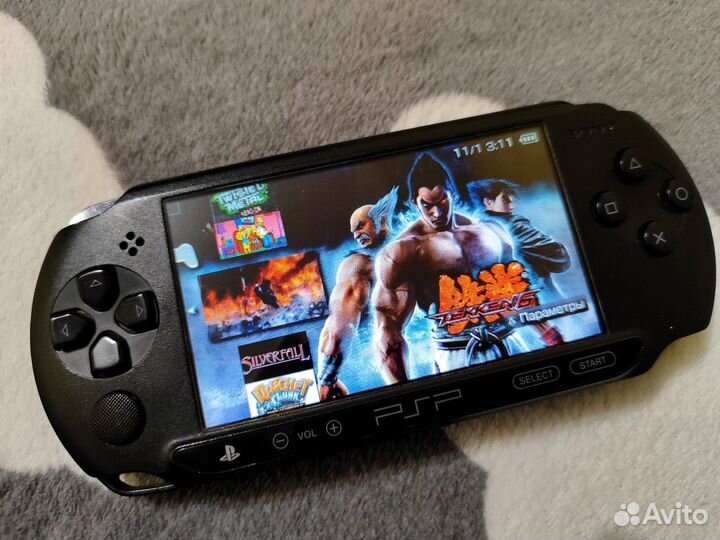 Sony PSP e1008 Street 16Gb Прошитая