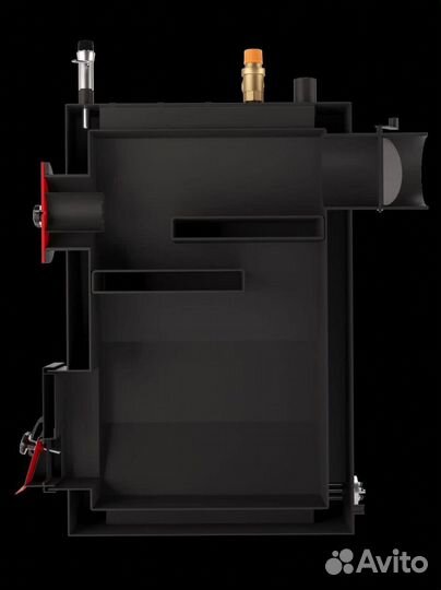 Твердотопливный котёл 65 квт