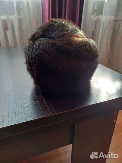 Шапка норковая женская 56