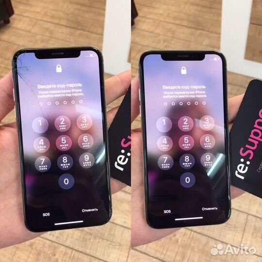 Замена стекла iPhone и iPad (переклейка)