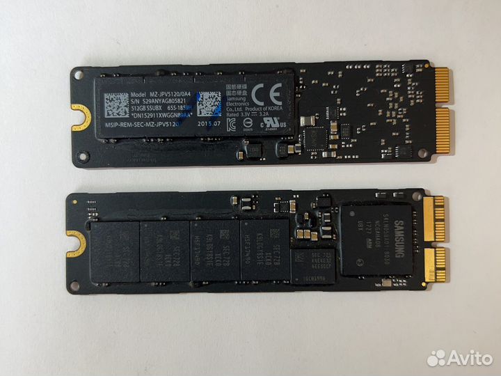 SSD диск 128/256/512ggb Apple