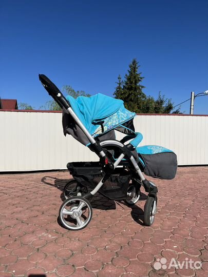 Прогулочная коляска capella с перекидной ручкой
