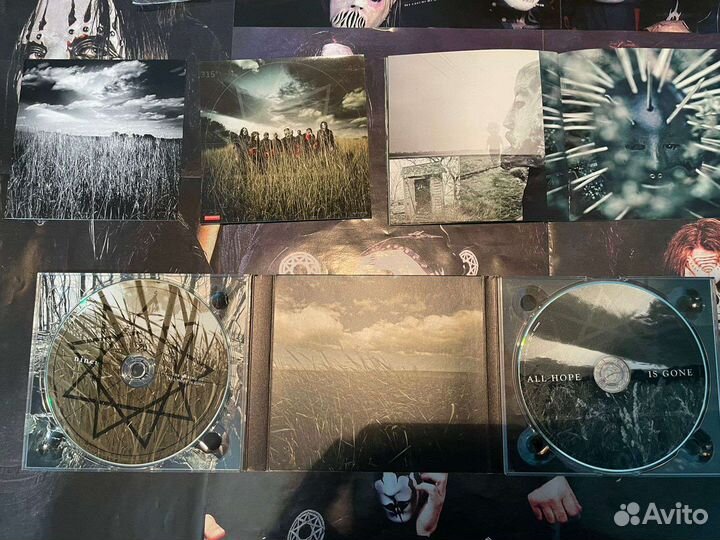 Диски Slipknot/Wbtbwb/Attila