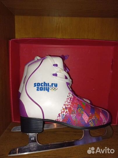 Коньки фигурные Sochi 2014 38-39 размер