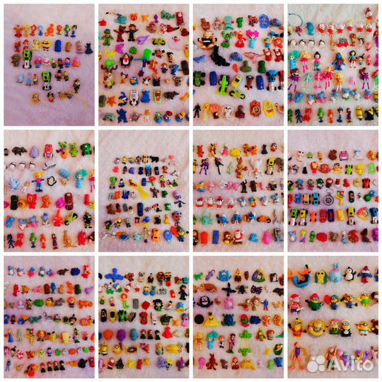 Киндоры, чуппа чупс, свитбокс, макдональдс и други