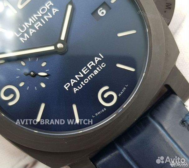 Часы мужские Panerai Luminor Marina blue dial new