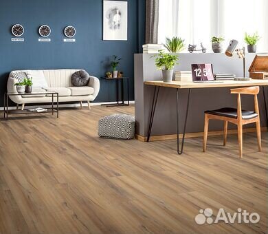 Ламинат Tarkett Первая Сибирская Дуб коричневый 504466003