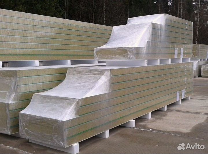 Новые сэндвич панели от 300м2