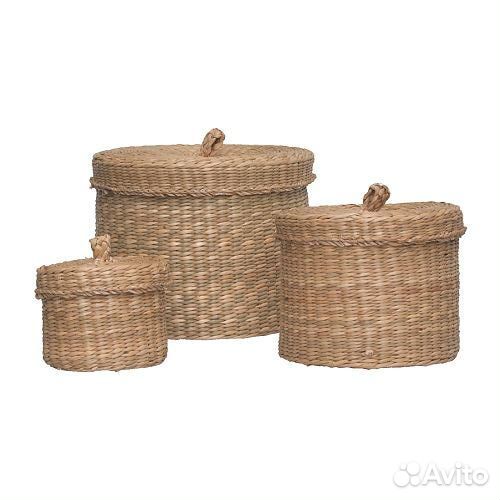 Корзина плетеная IKEA