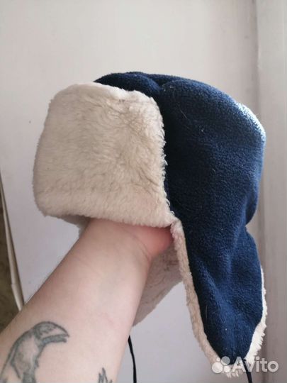 Шапка ушанка детская