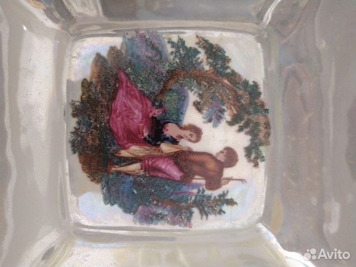 Винтажные салатник и блюдо СССР