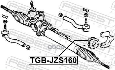 Проставка рулевой рейки tgbjzs160 Febest