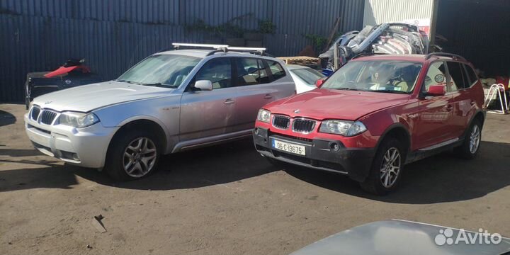 Разбор bmw X3 e83 2.0D M47n 2.0i N46B20 из Англии