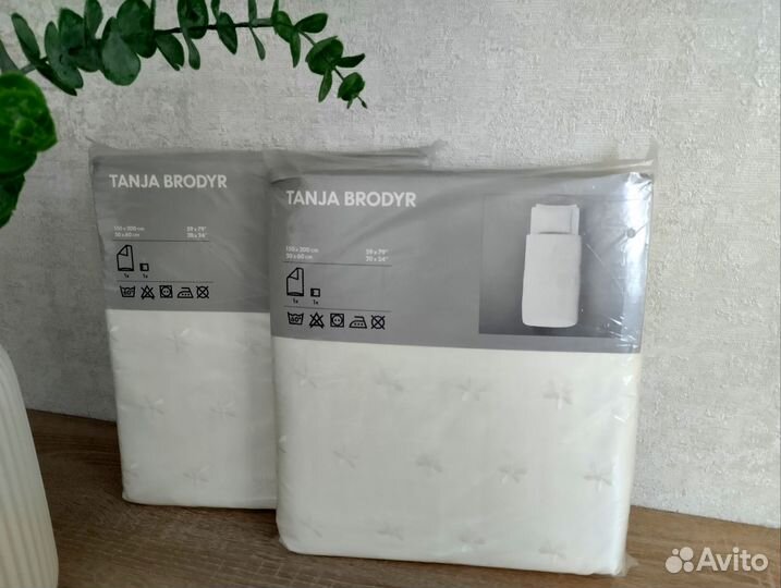 Два комплекта Икеа Tanja Brodyr (Vinranka)