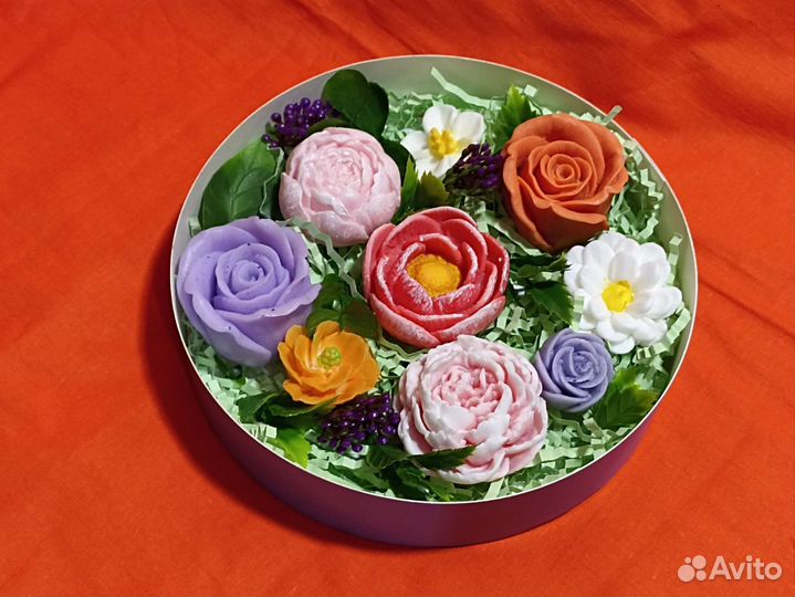 Подарочные наборы к 8 марта из мыла ручной работы