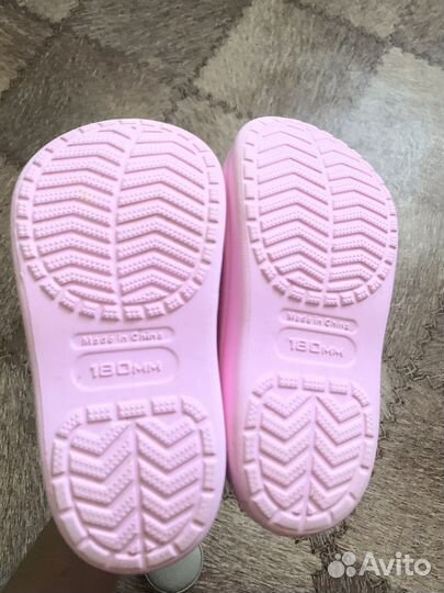 Детские резиновые сапоги 28 размер