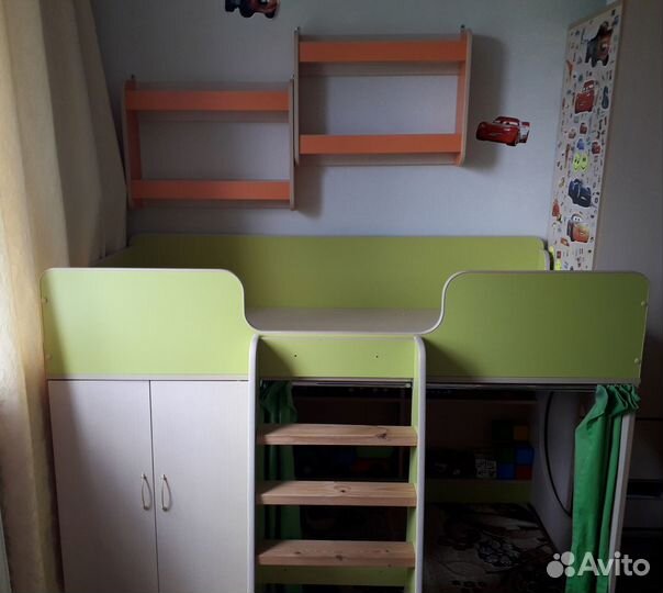 Детская кровать-чердак от 3 лет