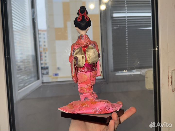 Кукла гейша статуэтка
