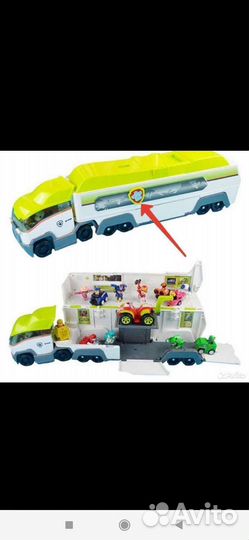 Щенячий патруль автовоз джунгли