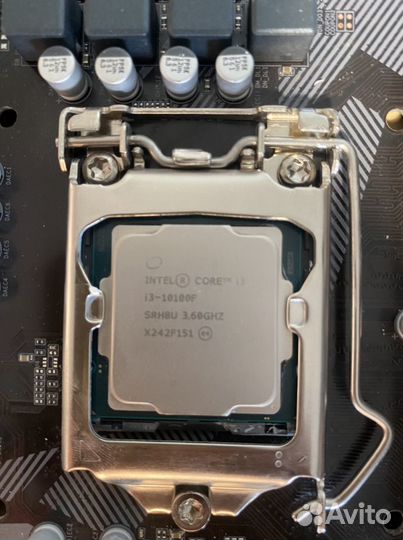Intel core i3 10100f+gigabyte h510m+16gb ddr4