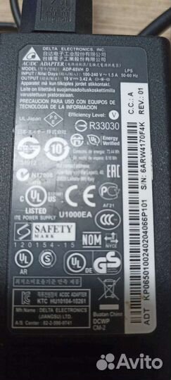 Блок питания зарядка для ноутбука acer 5552G