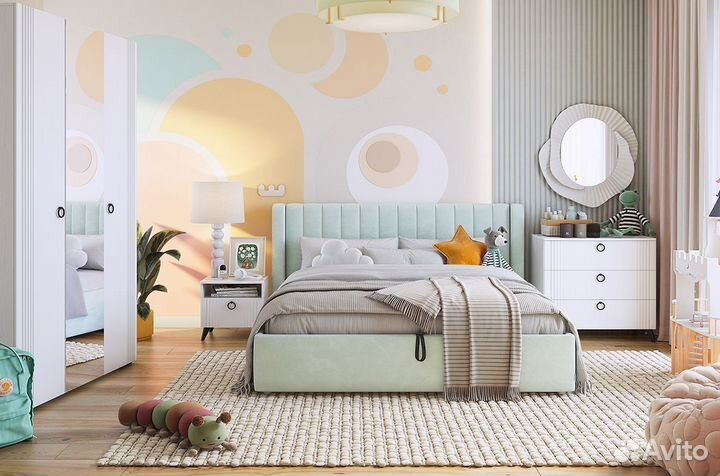 Белый комод Ева